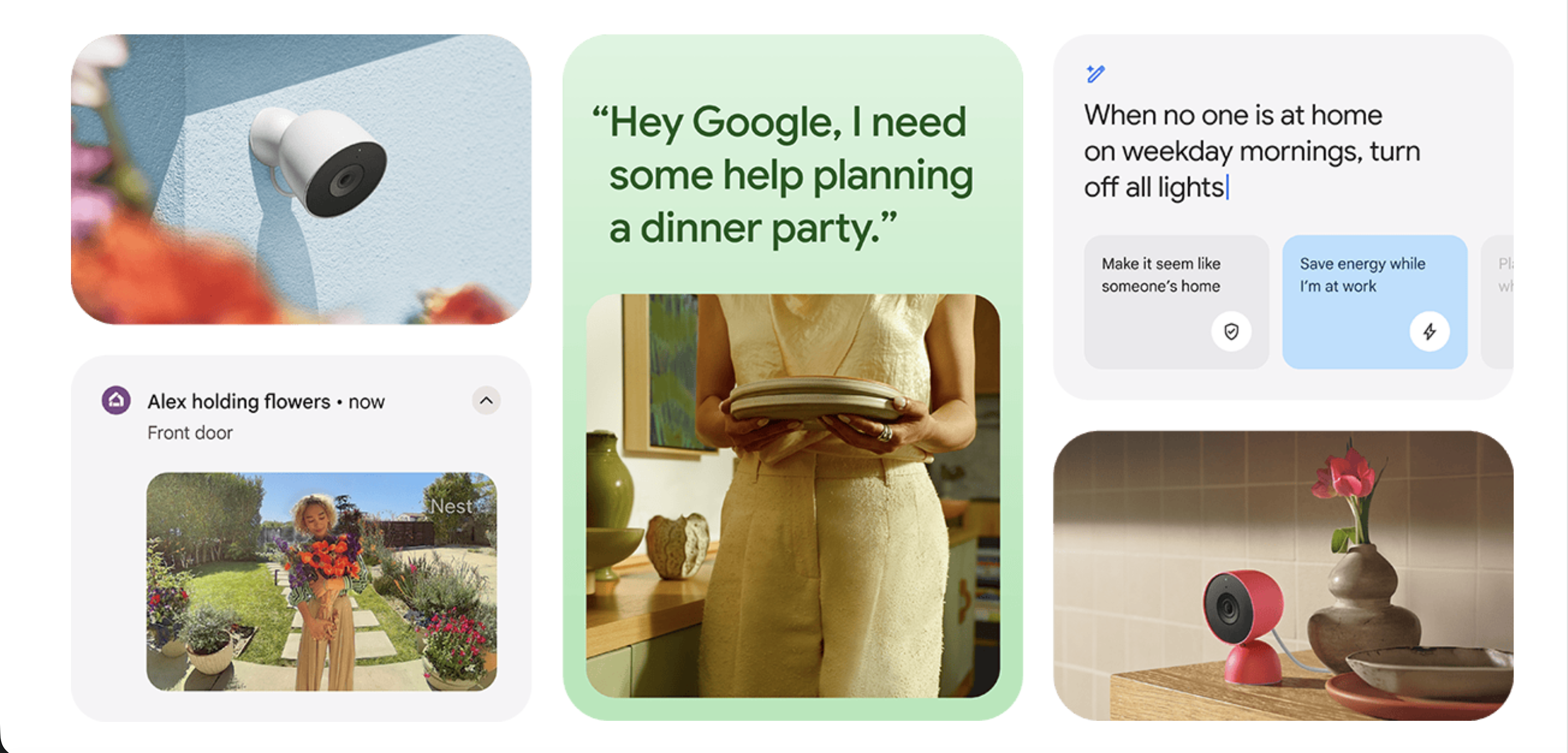 Google Home + Gemini product marketing