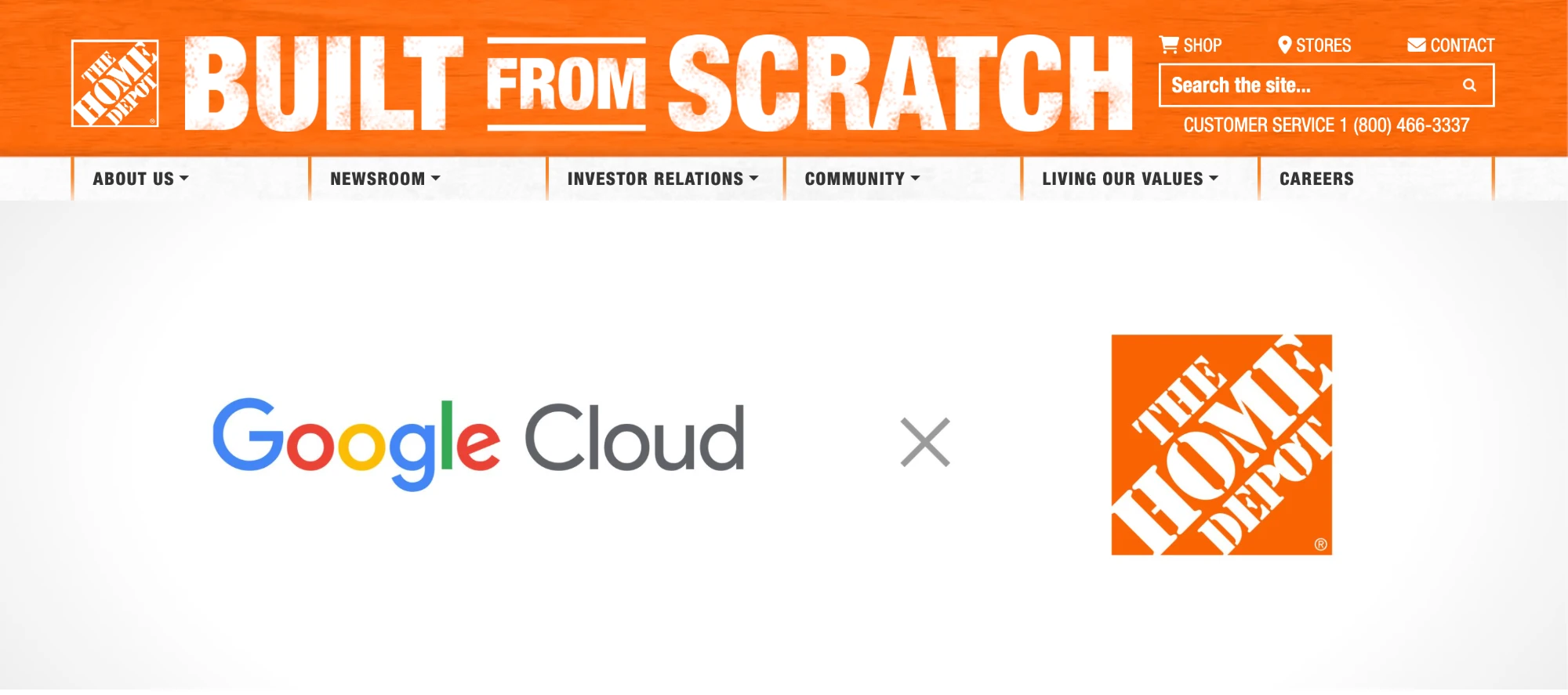 Google Cloud x The Home Depot